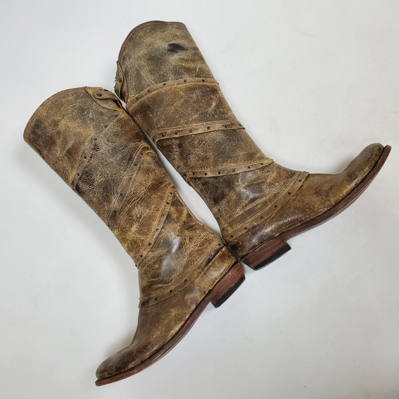 Beautiful vtg Mexican boots - Picture 4 of 8